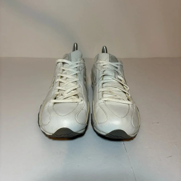 New Balance 442 Gray City Low Sneakers Shoes Womens 10.5 D White Gray Leather - Picture 6 of 9